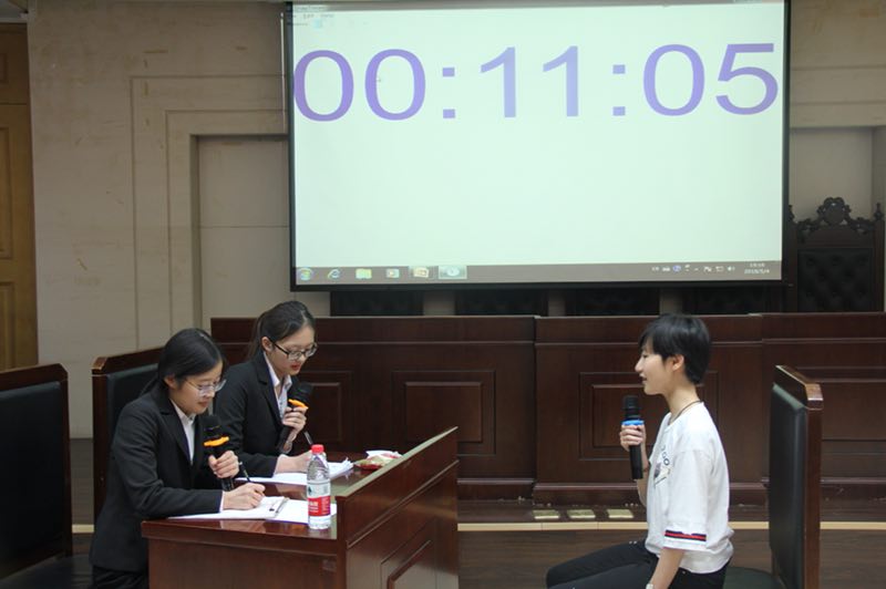 w88win体育官网入口分会+5月4日+“会见当事人”大赛决赛照片2